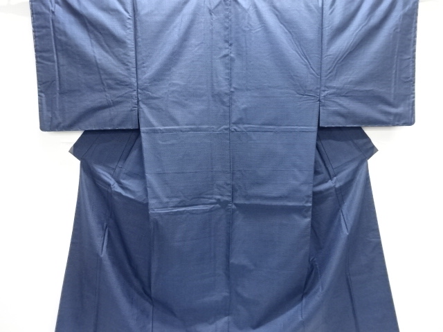 未使用品　本場泥大島紬100亀甲男物着物(キングサイズ)